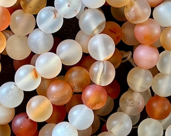 Perline Rotonde Con Foro Largo Da 6 Mm/8 Mm/10 Mm/12 Mm. Perline - Foto 7