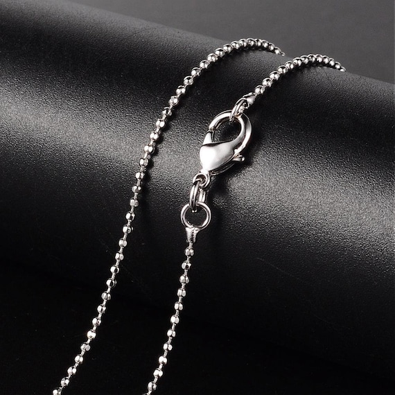Platinum ball chain sale