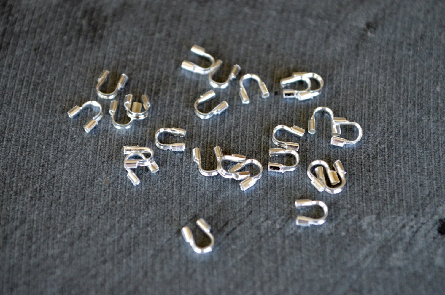 Brass Wire Guardian 100 Pieces Silver Color Nickel Free Etsy