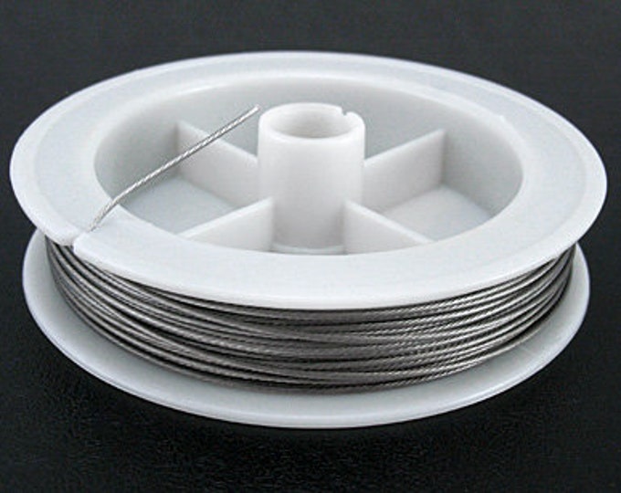 Beading Wire .35mm Bead Stringing Wire Flexible Tiger Tail Wire Spool Nylon Coated Stainless