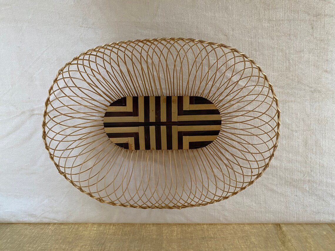 Weaved African Decorative Tray Etsy