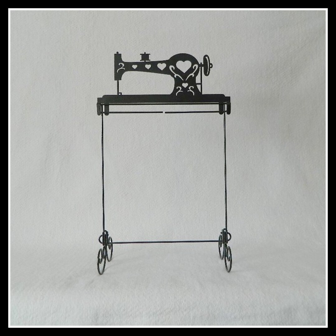 Sewing Machine Table Stand 12 X 14 Inches Charcoal Black Etsy