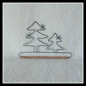 The Trees Quilt Hanger ~ Gray Wire 6 or 7.5 Inches Wide ~ Made in the USA