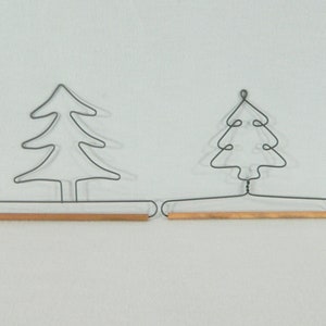 Tree Quilt Hangers ~ Gray Wire 6 or 7.5 Inches Wide Made in the USA