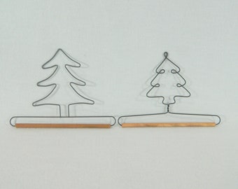 Tree Quilt Hangers ~ Gray Wire 6 or 7.5 Inches Wide (LH Tree Only) Made in the USA