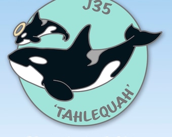 J35 ‘Tahlequah’ Hard Enamel Pin
