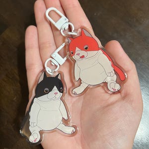 Daryl and Naoru Acrylic Keychains