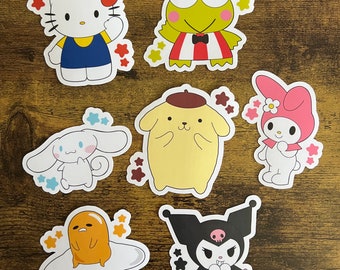 Kawaii Friends Vinyl Stickers