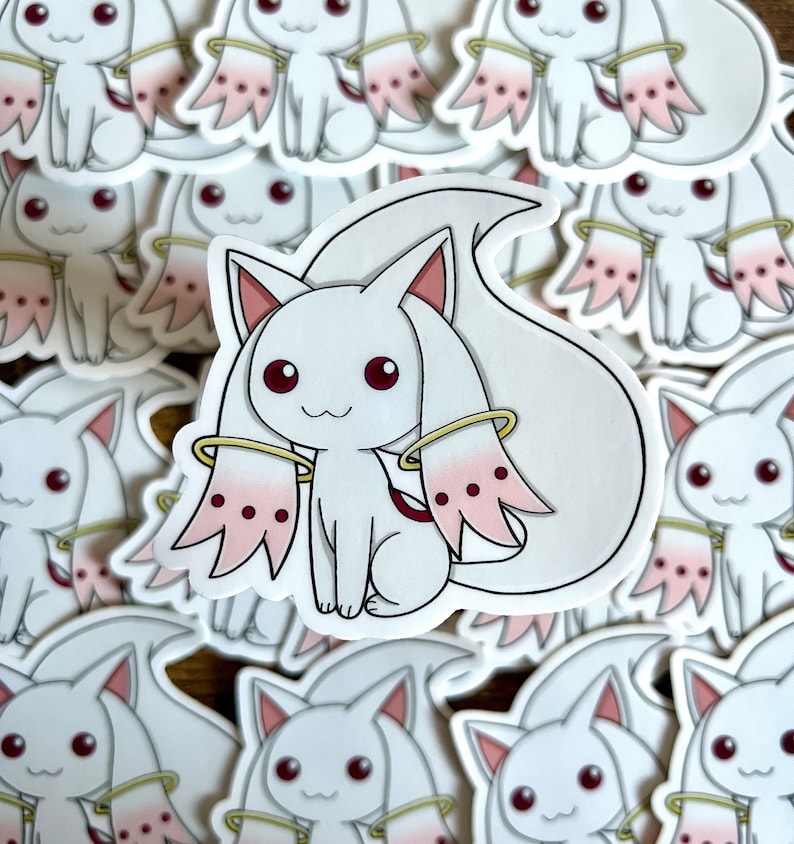 Kyubey Vinyl Sticker - Etsy