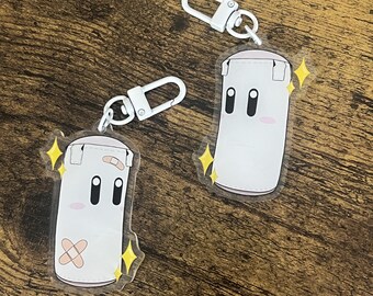 Punching Bag Acrylic Keychain