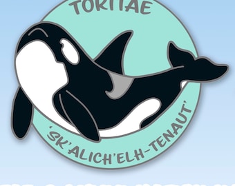 Tokitae 'Sk'aliCh'elh-tenaut’ Hard Enamel Pin