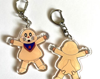 DISCONTINUED Pokotan Clear Acrylic Keychain