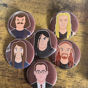 Dethklok/Metalocalypse Pinback Buttons