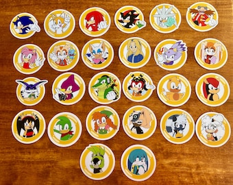 Fast Animals Ring Vinyl Stickers