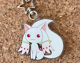 Wish Granting Cat Acrylic Keychain