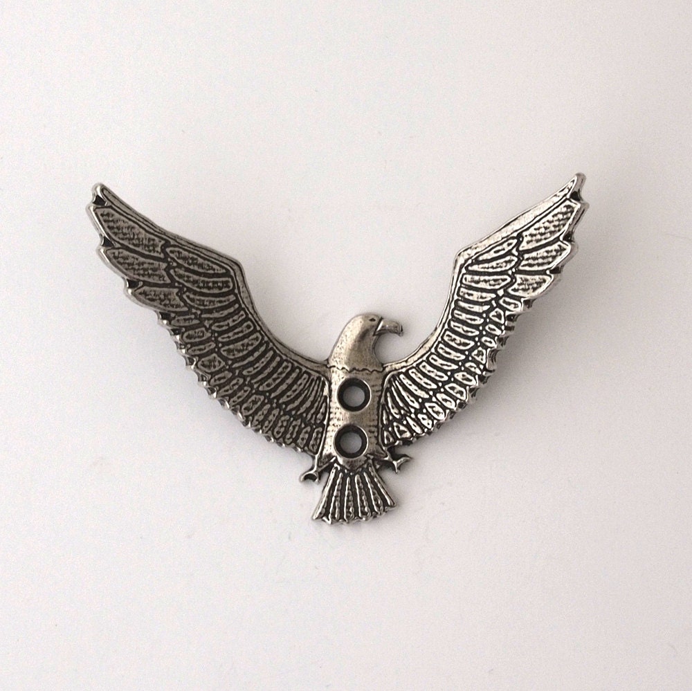 Pewter Eagle Hook Polished Luster, Made in Oregon