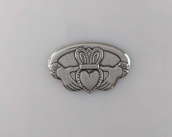 Claddagh, pewter magnet, Irish Friendship Hands