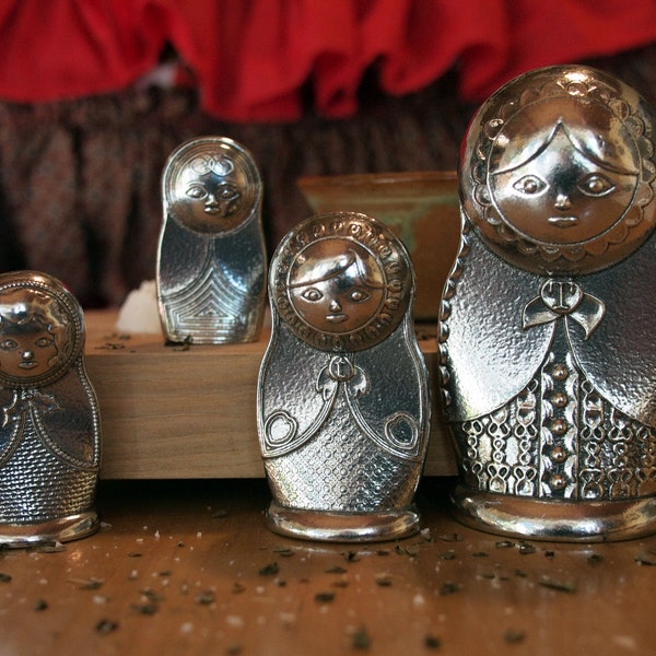 Matryoshka Nesting Doll Measuring Spoons