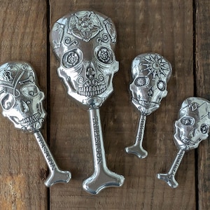 Tin Woodsman Pewter Measuring Spoons - Etsy