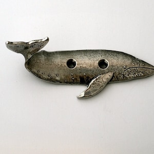 Whale hook for coats, towels, bags...