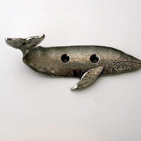 Whale hook for coats, towels, bags...