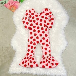 One Berry girls birthday strawberry themed outfit, Berry first belle one piece bodysuit strawberry, toddlers strawberry romper, very berry