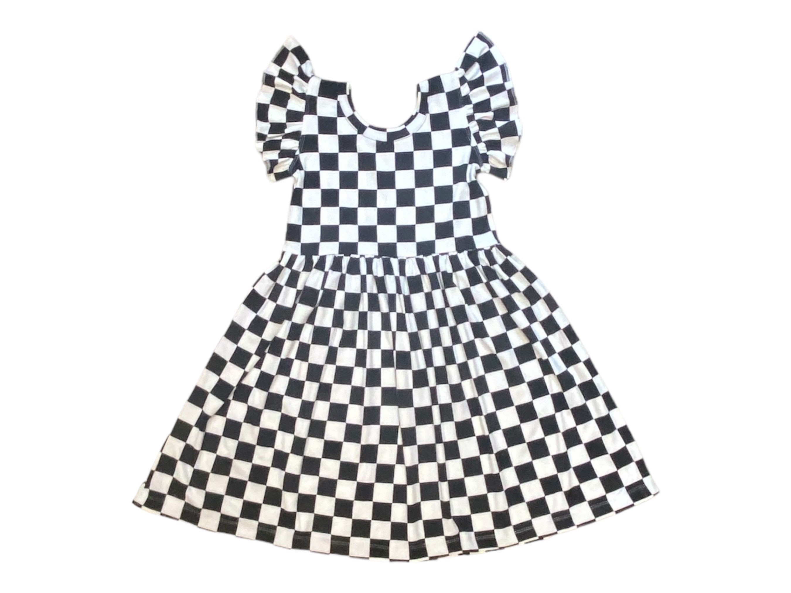 Black and white clothes for girls deals