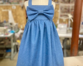 Monogrammed Dress Denim & Lace Dress, Denim Dress, 12M 18M 2T 3T 4T 5 6 7 8  10 12, Wedding, Cowgirl Dress, Father Dance, Girls Rodeo Dress - Etsy
