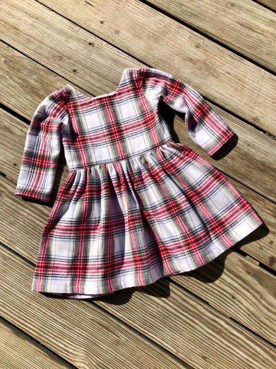 long sleeve christmas dress baby