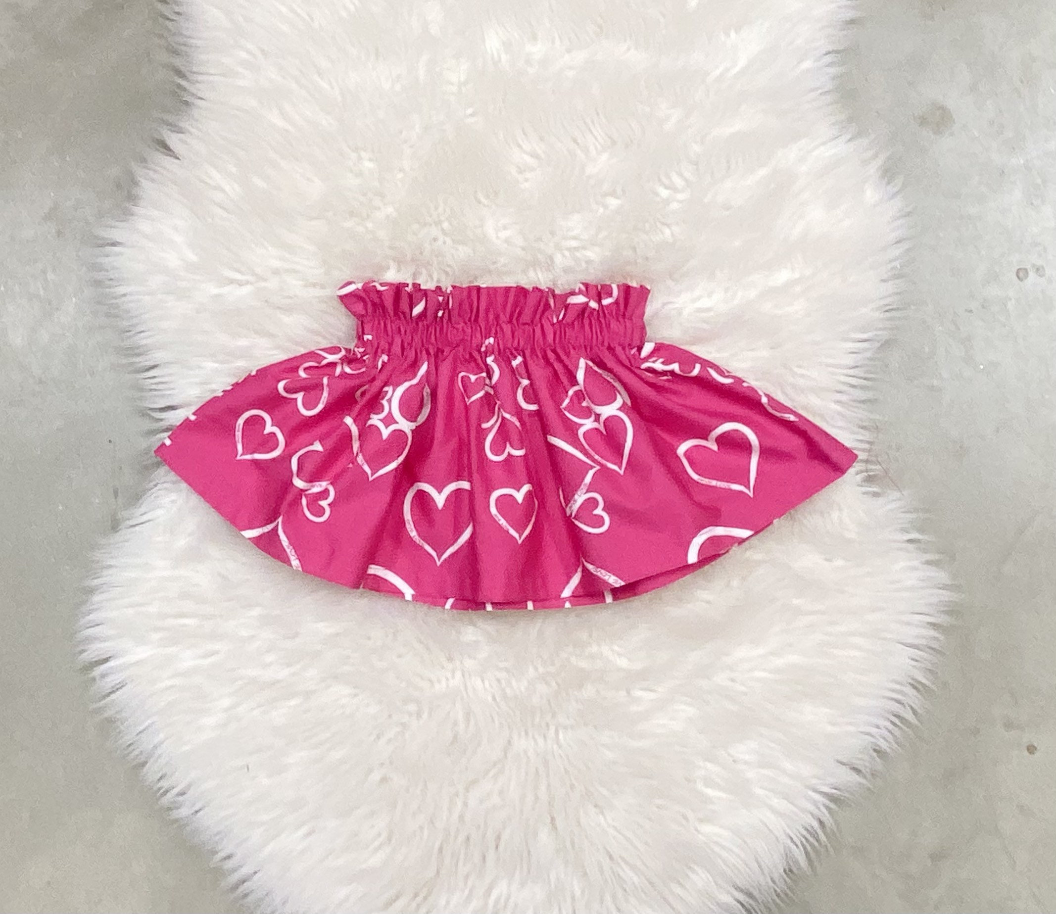 Pink skirt outfit etsy cheap