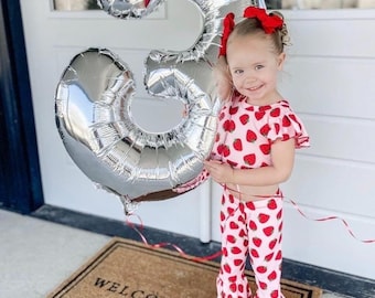 One Berry girls birthday strawberry themed outfit, Berry first belle pants crop top strawberry, toddlers strawberry pants top set, headbands