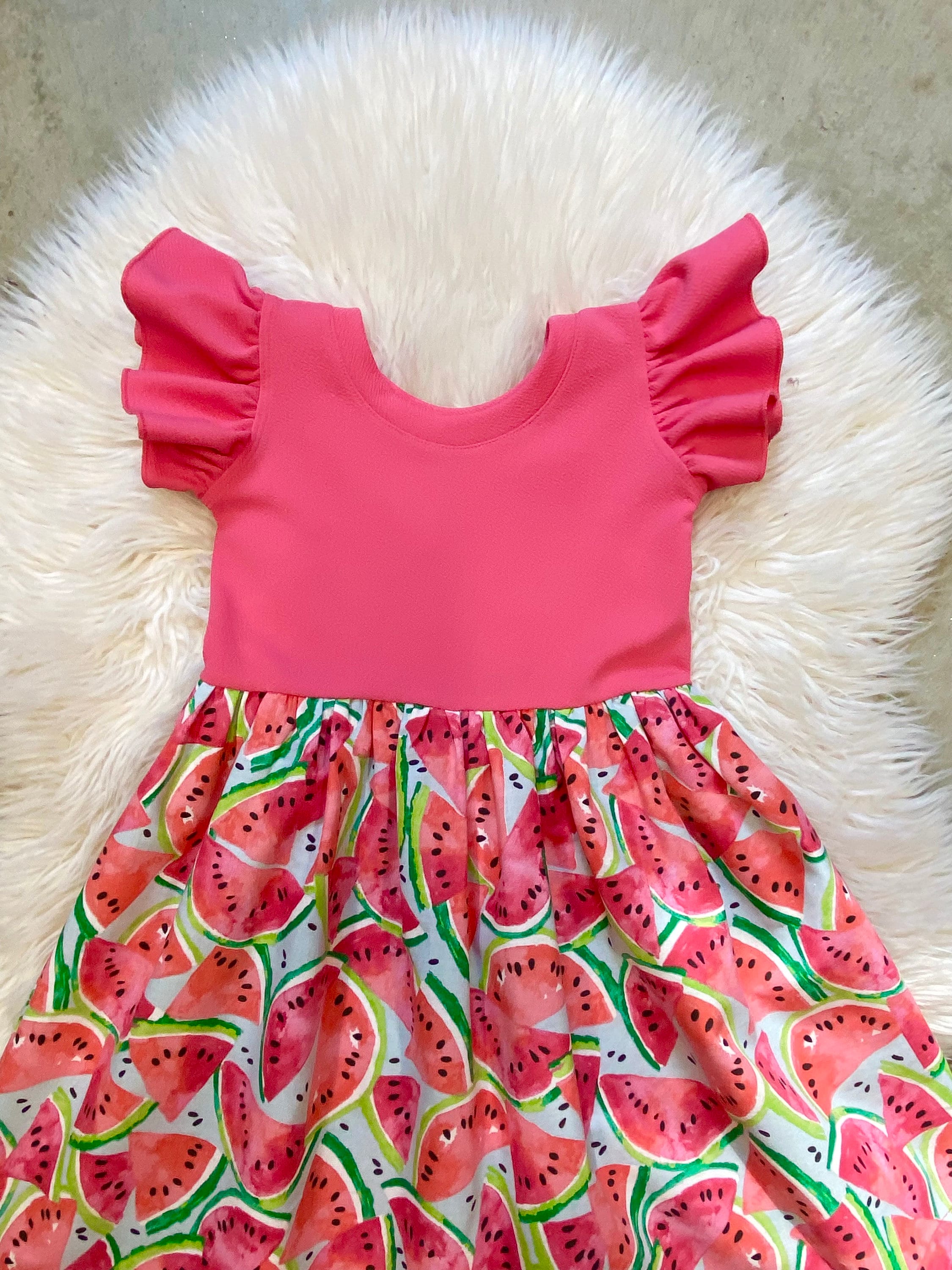 Watermelon Dress Toddler Watermelon Birthday Outfit Baby - Etsy UK