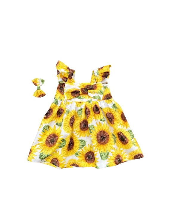 Niña vestida de girasol hotsell