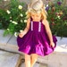 Lacey plum girls dress, toddler birthday dress, photography, baby photo prop,coming home outfit,flower girls simple dresses,multiple colors