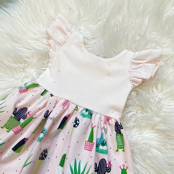 Cactus Dress Girl - Etsy