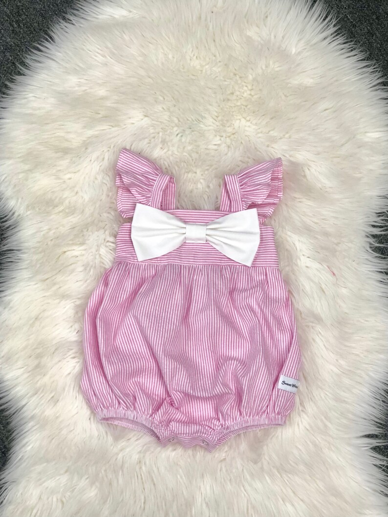 Baby Seersucker Fia Romper