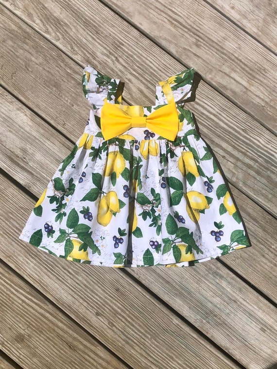 lemon outfit baby