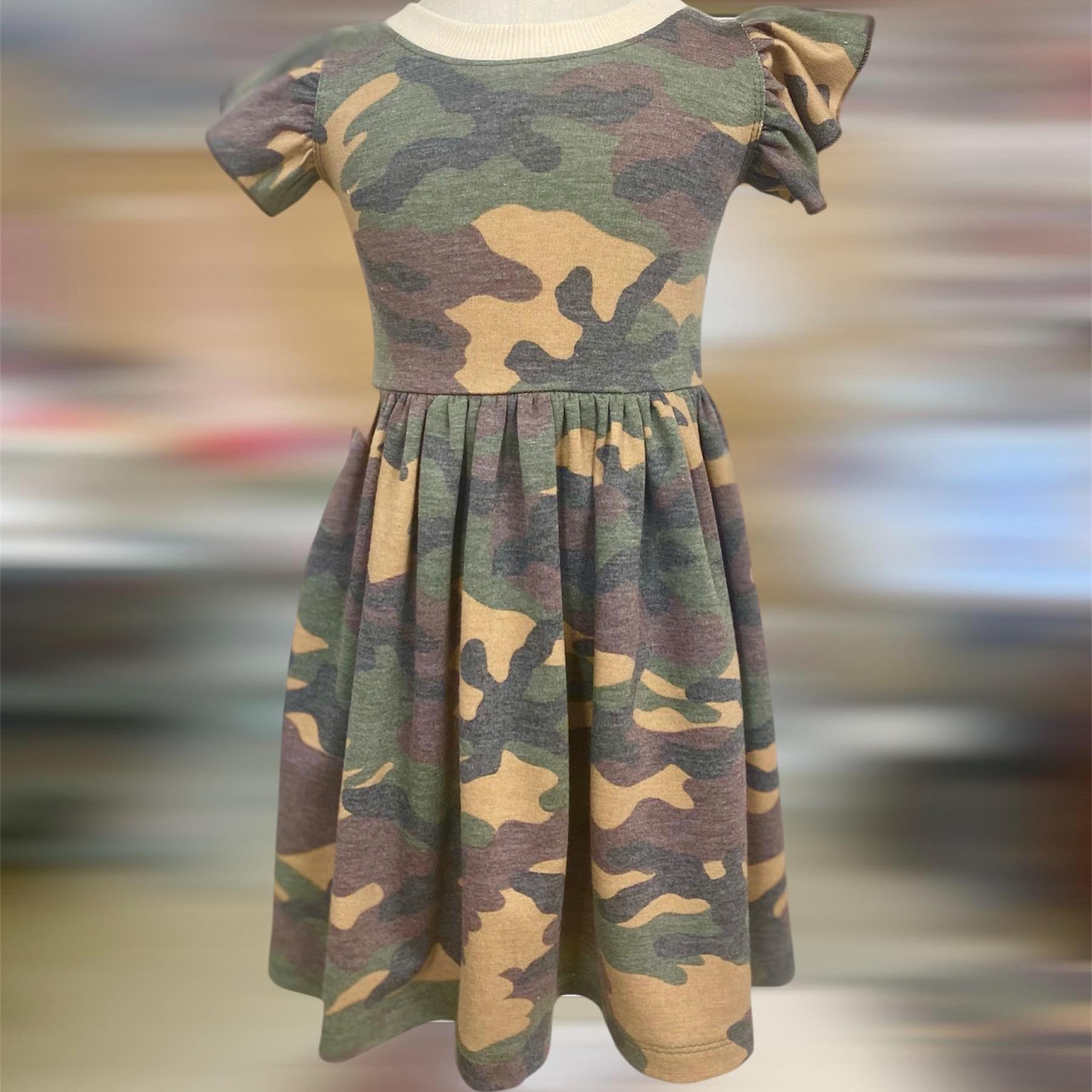 camo infant dress Actoyo Newborn Baby Girl Footed Romper Camouflage Jumpsuit Bodysuit Clothes Outfit