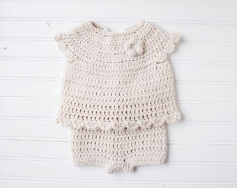FAST SHIP 3 DAYS Newborn Crochet Knit Bunny Christmas Gift Kids Children 6 mo
