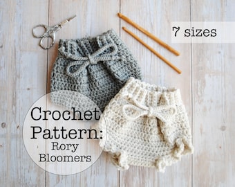 Schema all'uncinetto per copri pannolino in filato di peso medio (download PDF)