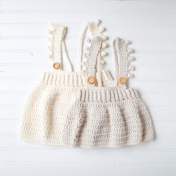 baby suspender dress