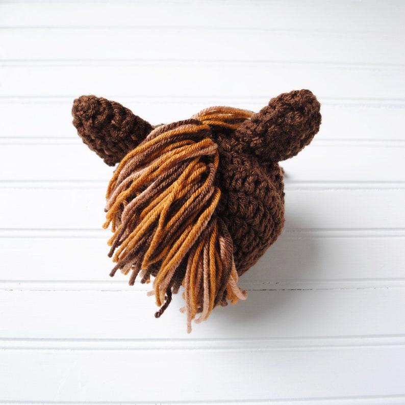 Baby Costume Horse Hat Knit Baby Costume Horse Knit Baby Hat Baby Horse Costume Horse Costume Crochet Baby Costume Knit Horse Hat