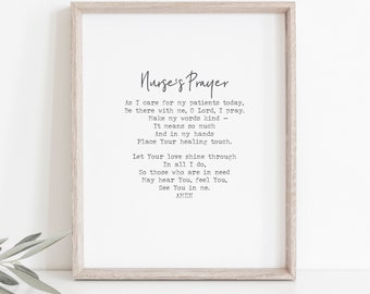 Nurses Prayer