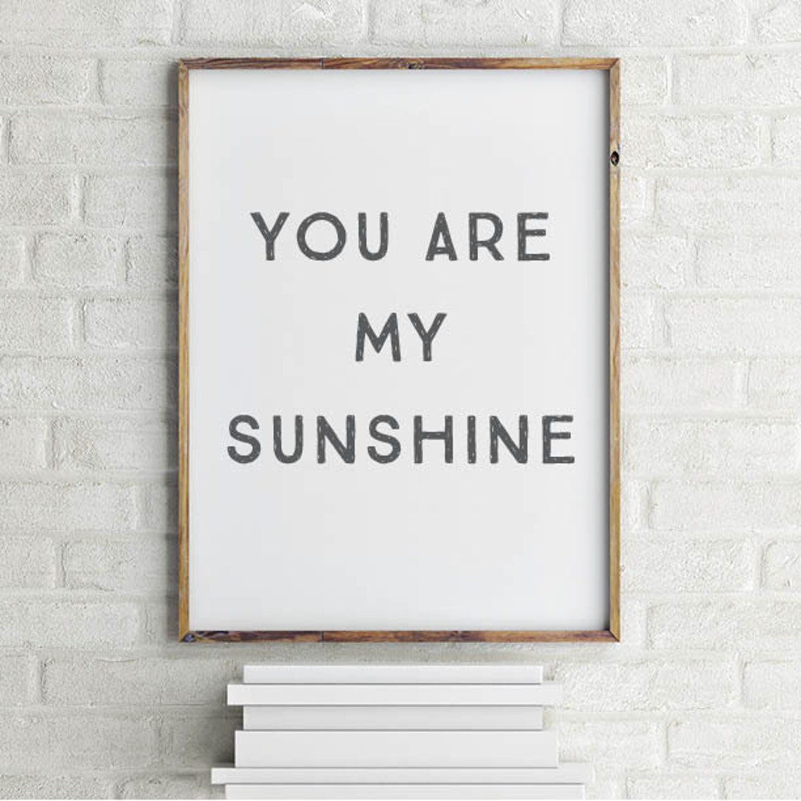 You Are My Sunshine Wall Art Printable You Are My Sunshine Etsy