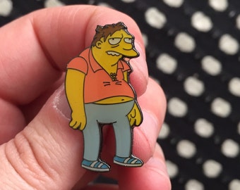 Épinglette émaillée Les Simpsons, Barney