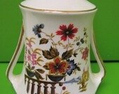 Vintage Royal Stafford England Bone China Imari Miniature Vase
