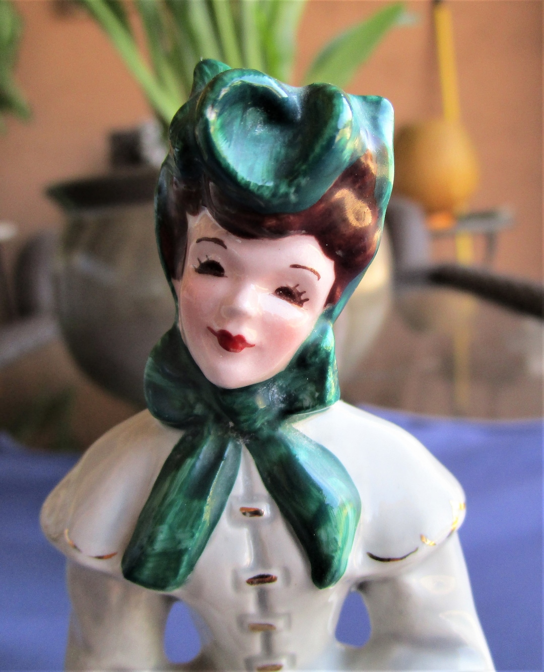 Vintage Florence Ceramics California Elaine Figure Circa 1960s Etsy