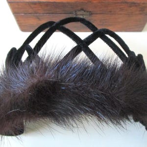 Vintage Mink Headband Hat - Etsy display picture 2