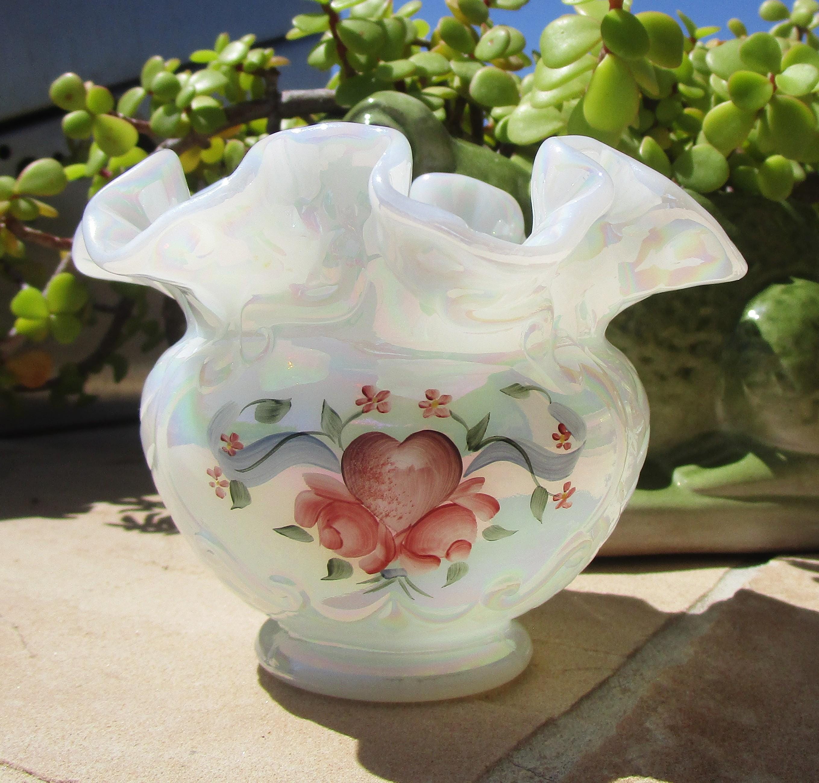 Signed Fenton Glass - Etsy