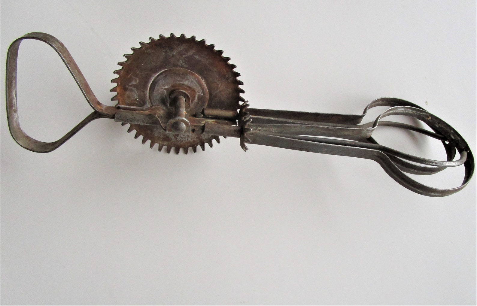 Antique Primitive Hand Rotary Egg Beater Country Farmhouse Etsy